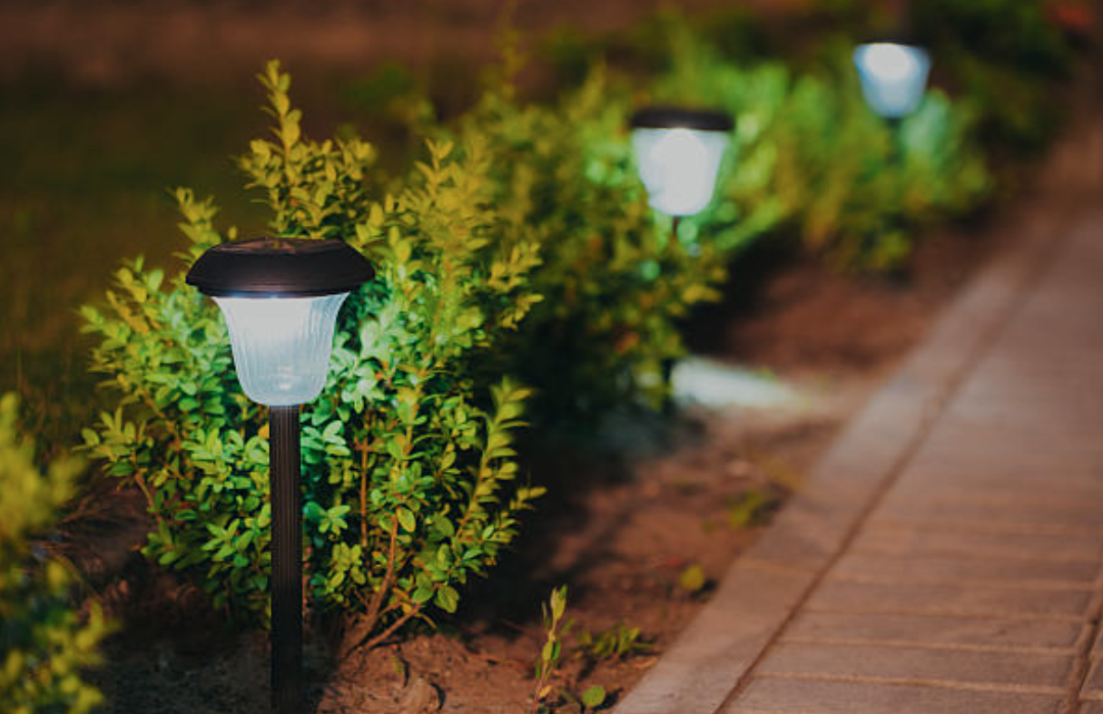 Landscape installation in North Georgia