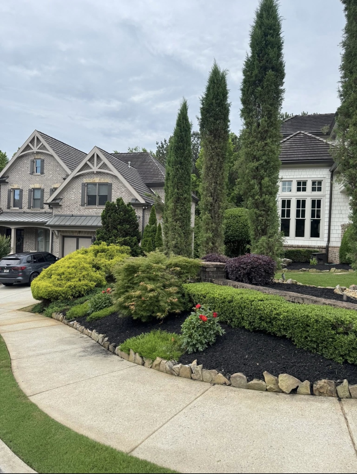 Paver walkway installation